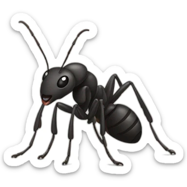 Black ants sticker