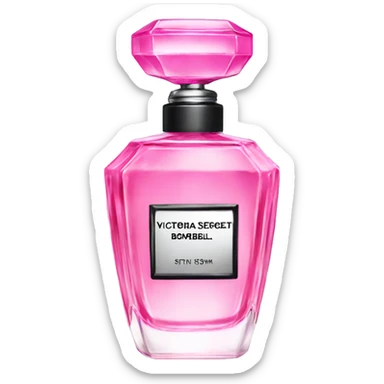 Victoria secret bombshell perfume sticker