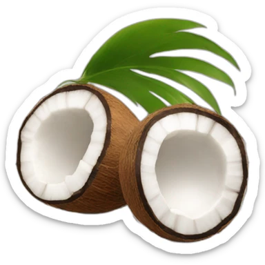 coconut sticker