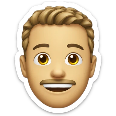 insane emoji gamer sticker