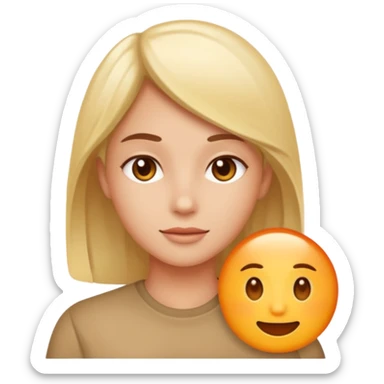 a profil picture on social media sticker