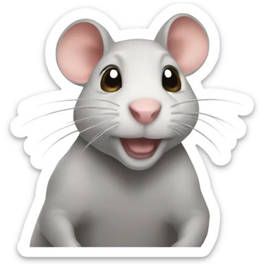 anime rat  sticker