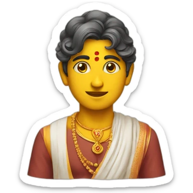 A Hindu lover sticker