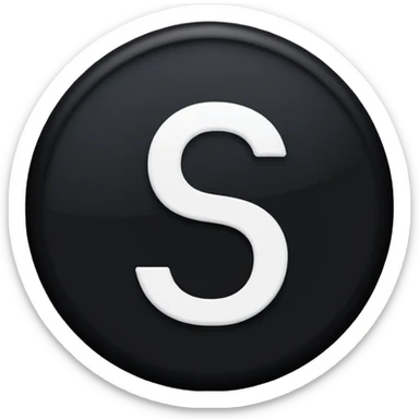 The number 15 in a black circle sticker