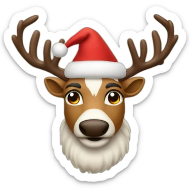 German rudolph sticker