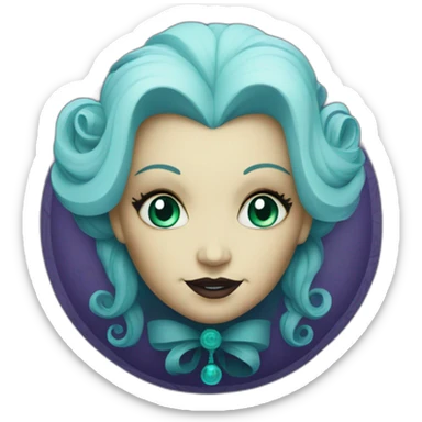 madame leota haunted mansion sticker