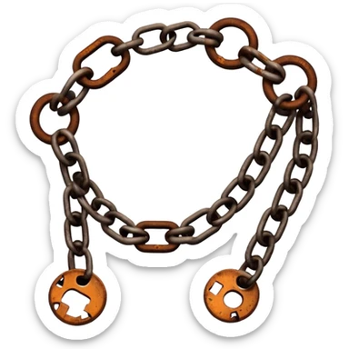 The chains are broken sticker