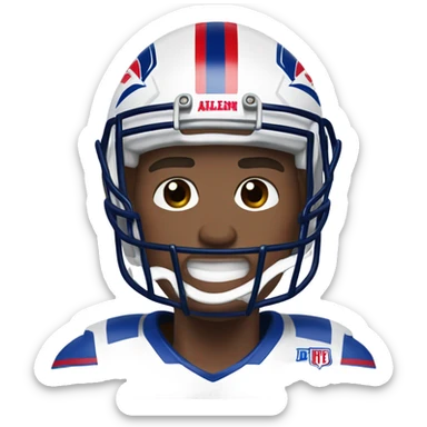 Josh Allen sticker