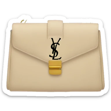 ysl purse sticker