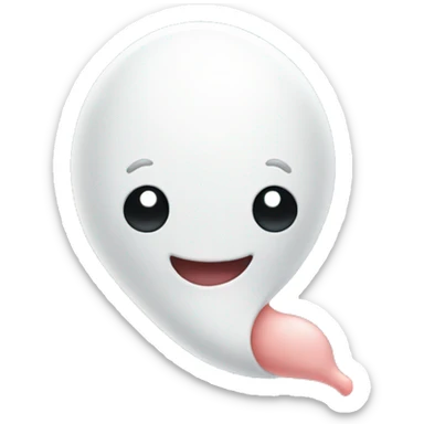 happy sperm  sticker