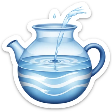 water pot sticker