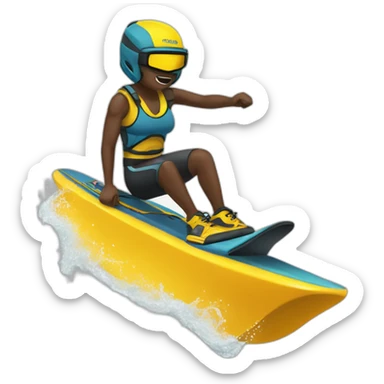 wakeboard sticker