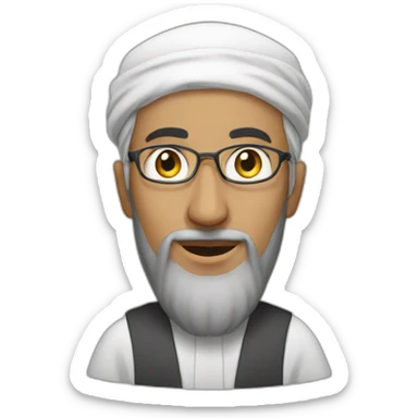 Muslim cleric sticker