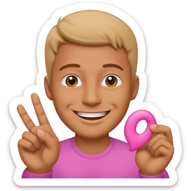 a man fingering a vagina emoji sticker