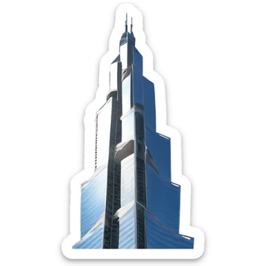 Burj khalifa sticker