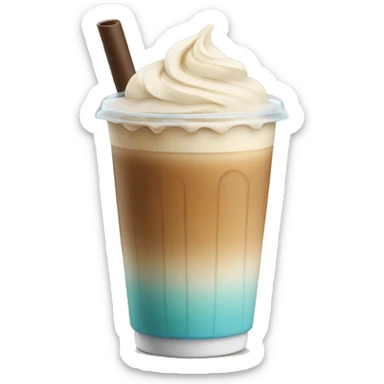 ice latte sticker