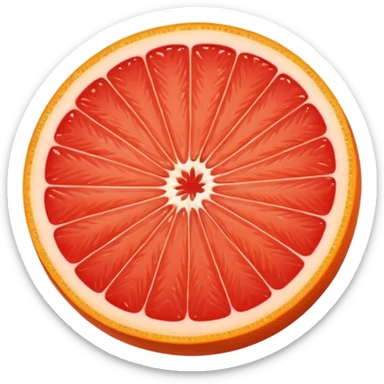 grapefruit  sticker