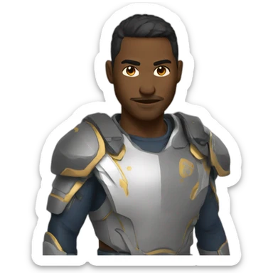 Un modo jouant à lol sticker