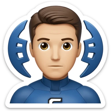 reed richards from fantastic four sticker