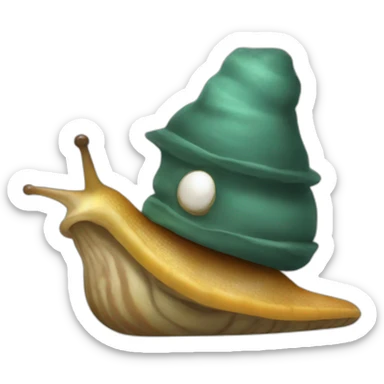 gangsta snail sticker