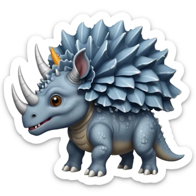 Triceratops sticker