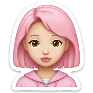 Cute aesthetic pink  sticker