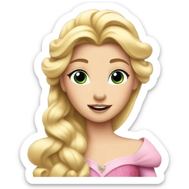 Princess aurora sticker
