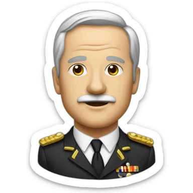 German leader sticker