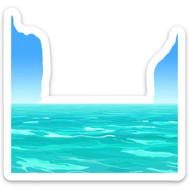 Ocean sticker