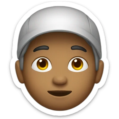 Garçon fatigué sticker