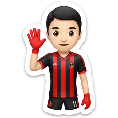 Emoji flamengo sticker