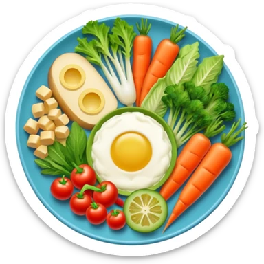 balanced meal sticker