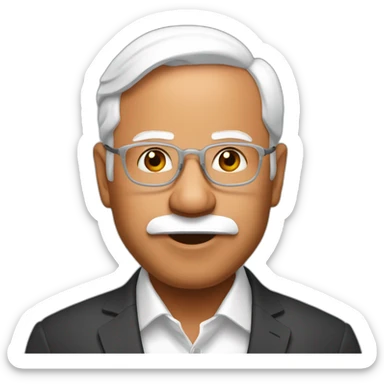 sniggering Modi sticker