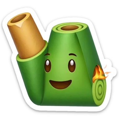 a blunt in emoji iphone style please sticker