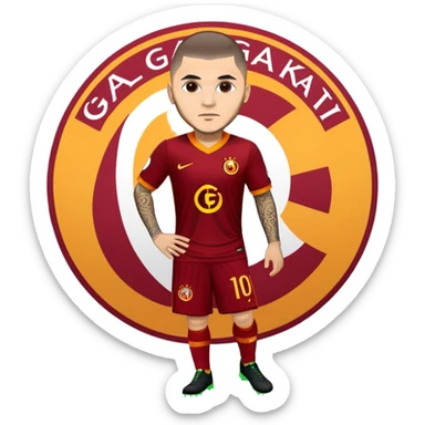 Galatasaray formalı Mauro Icardi sticker
