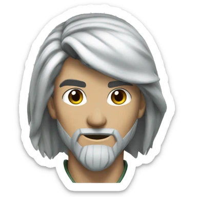 fierce deity link sticker