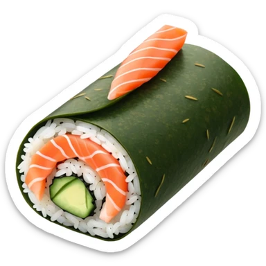 temaki handroll sushi sticker