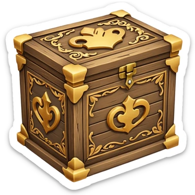 caja de valores sticker