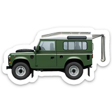 Land Rover Défender sticker