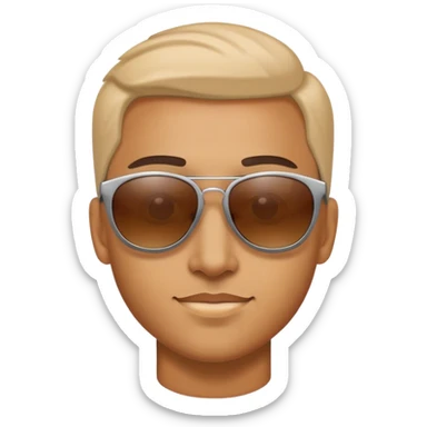 Dug with herad sticker