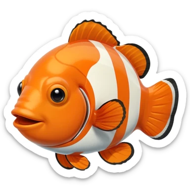 clownfish sticker