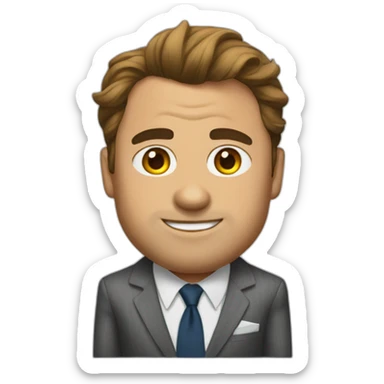 The Wolf of wall street sticker