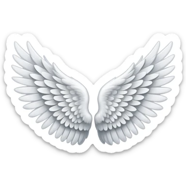 🪽double trouble sticker