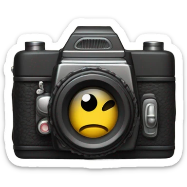 Kirimkan saya emot kamera estetik sticker