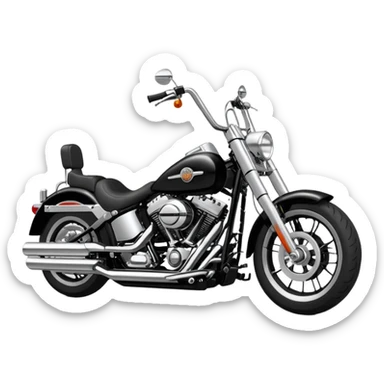 Softtail Harley Davidson sticker
