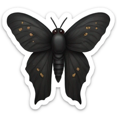 black moth  sticker