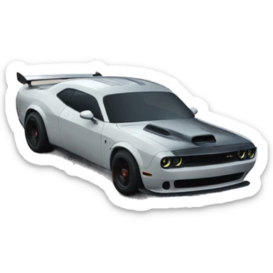 widebody hellcat sticker