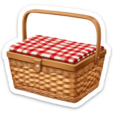 picnic basket sticker