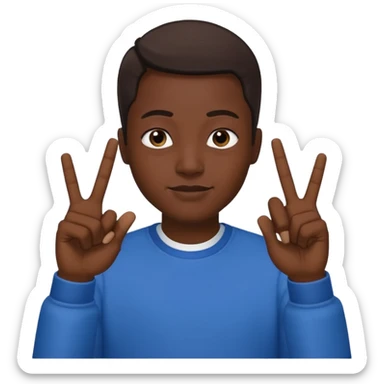 Woo gang sign sticker