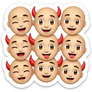 Can U do this sticker 😂😔😇🥺😎😈🤑🤫🤗🙁😩😘 sticker